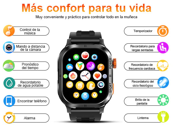 Smartwatch Ultra + 1 correa gratis-Neotime™